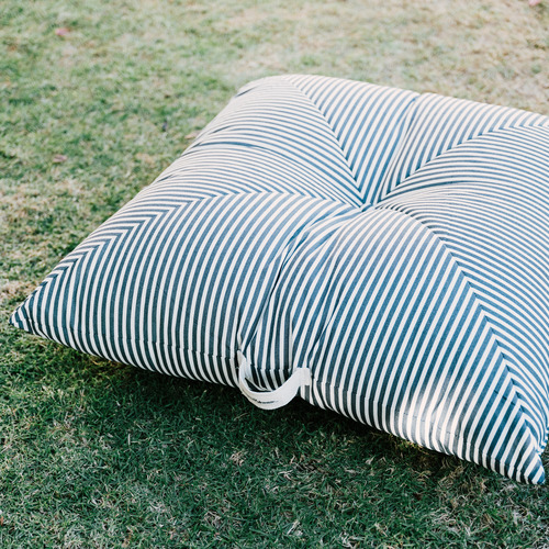 Striped discount floor pillow